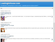 Tablet Screenshot of leadinginhouse.com